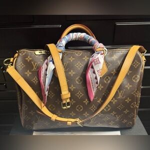 ***SOLD*** Louis Vuitton speedy 35 bandouliere